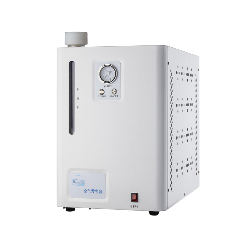 How precise is the air intake filtration in a gas generator?